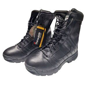 S.W.A.T. 9 Inch Side Zip Waterproof  Combat Riding Work Boot US 11.5 Mens 123401